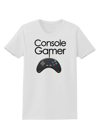 Console Gamer Womens T-Shirt-Womens T-Shirt-TooLoud-White-X-Small-Davson Sales