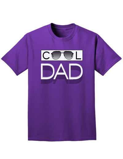 Cool Dad Adult Dark T-Shirt-Mens T-Shirt-TooLoud-Purple-Small-Davson Sales