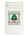 Cool Elf Christmas Sweater Micro Terry Gromet Golf Towel 11&#x22;x19-Golf Towel-TooLoud-White-Davson Sales