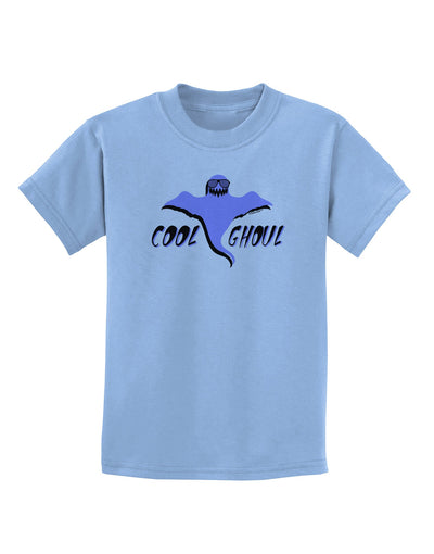 Cool Ghoul Childrens T-Shirt-Childrens T-Shirt-TooLoud-Light-Blue-X-Small-Davson Sales