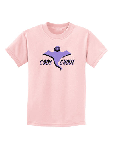 Cool Ghoul Childrens T-Shirt-Childrens T-Shirt-TooLoud-PalePink-X-Small-Davson Sales