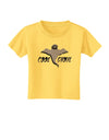 Cool Ghoul Toddler T-Shirt-Toddler T-Shirt-TooLoud-Yellow-2T-Davson Sales