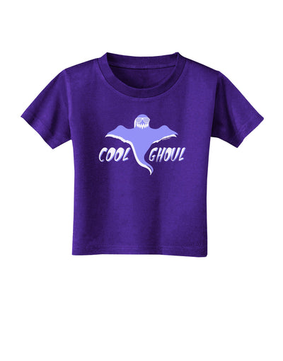 Cool Ghoul Toddler T-Shirt Dark-Toddler T-Shirt-TooLoud-Purple-2T-Davson Sales