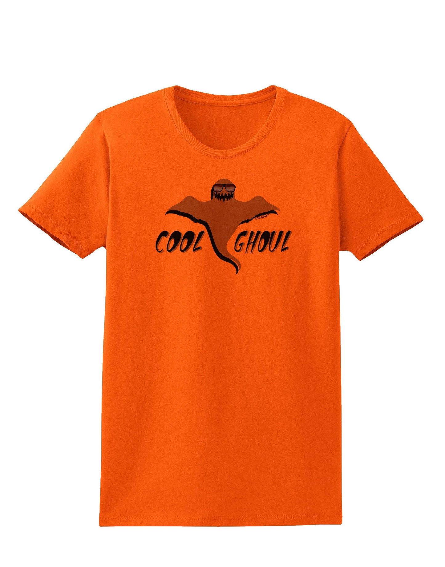 Cool Ghoul Womens T-Shirt-Womens T-Shirt-TooLoud-Orange-X-Small-Davson Sales