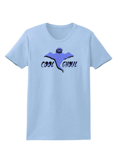 Cool Ghoul Womens T-Shirt-Womens T-Shirt-TooLoud-Light-Blue-X-Small-Davson Sales