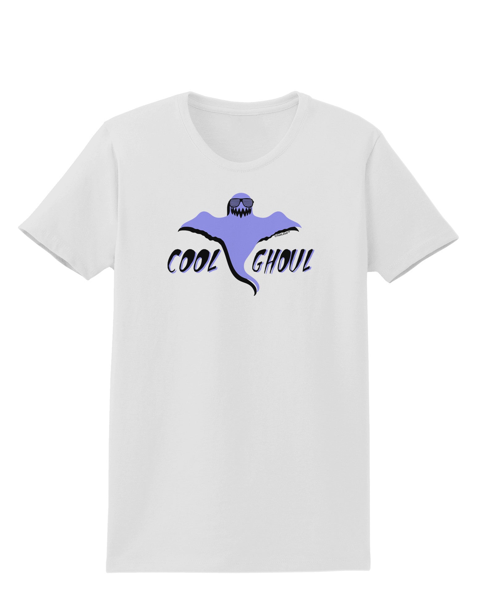 Cool Ghoul Womens T-Shirt-Womens T-Shirt-TooLoud-White-X-Small-Davson Sales
