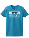 Cool Grandma Womens Dark T-Shirt-TooLoud-Turquoise-X-Small-Davson Sales