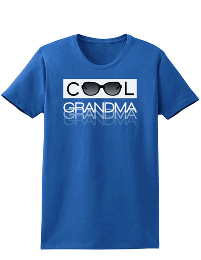 Cool Grandma Womens Dark T-Shirt-TooLoud-Royal-Blue-X-Small-Davson Sales