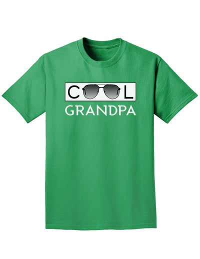 Cool Grandpa Adult Dark T-Shirt-Mens T-Shirt-TooLoud-Kelly-Green-Small-Davson Sales