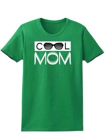 Cool Mom Womens Dark T-Shirt-TooLoud-Kelly-Green-X-Small-Davson Sales