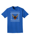 Cool Rudolph Sweater Adult Dark T-Shirt-Mens T-Shirt-TooLoud-Royal-Blue-Small-Davson Sales