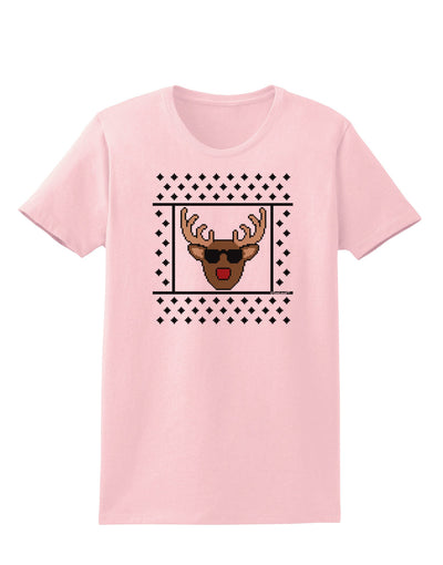 Cool Rudolph Sweater Womens T-Shirt-Womens T-Shirt-TooLoud-PalePink-X-Small-Davson Sales