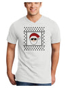 Cool Santa Christmas Sweater Adult V-Neck T-shirt-Mens V-Neck T-Shirt-TooLoud-White-Small-Davson Sales