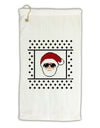 Cool Santa Christmas Sweater Micro Terry Gromet Golf Towel 11&#x22;x19-Golf Towel-TooLoud-White-Davson Sales