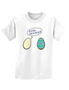 Cool Tattoo Easter Egg Childrens T-Shirt-Childrens T-Shirt-TooLoud-White-X-Small-Davson Sales