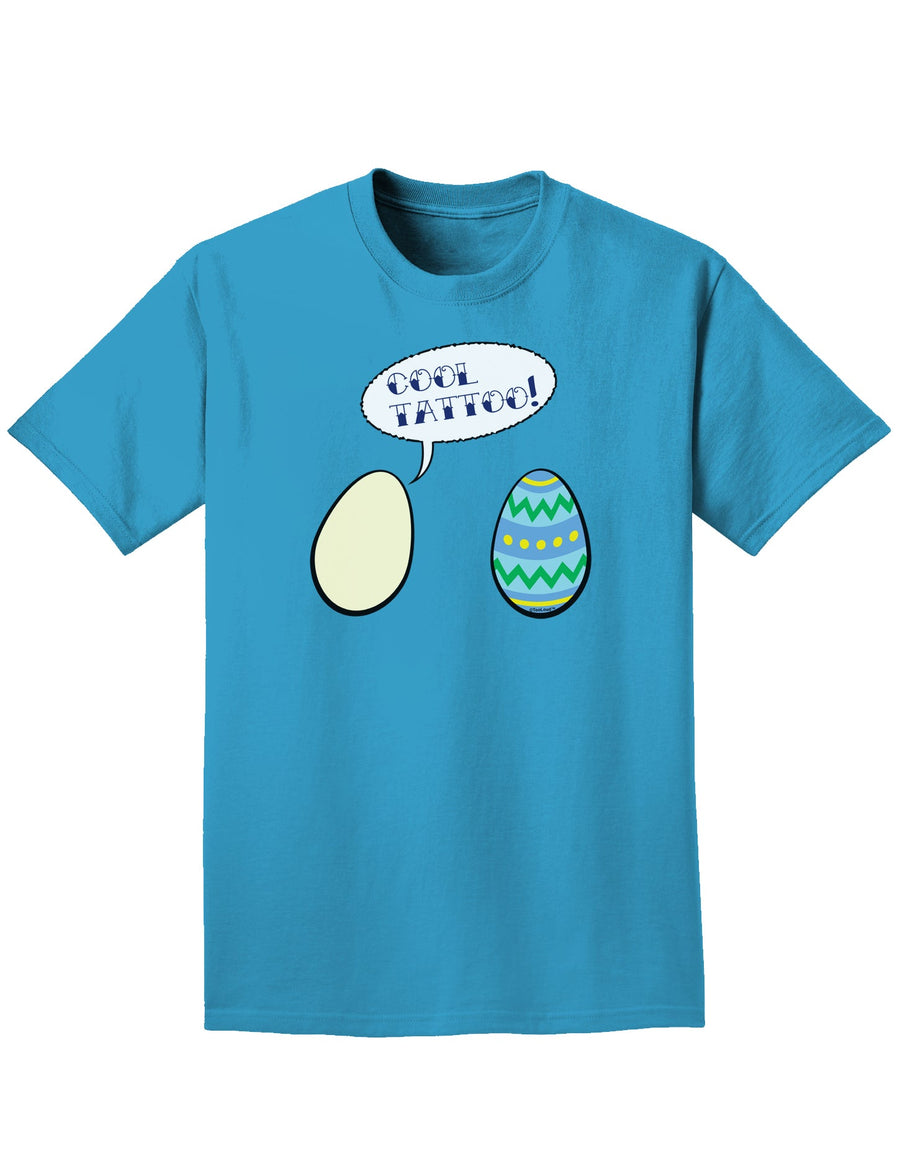 Cool Tattoo Easter Egg Easter Adult Dark T-Shirt-Mens T-Shirt-TooLoud-Kelly-Green-Small-Davson Sales