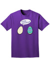 Cool Tattoo Easter Egg Easter Adult Dark T-Shirt-Mens T-Shirt-TooLoud-Purple-Small-Davson Sales