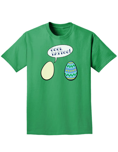 Cool Tattoo Easter Egg Easter Adult Dark T-Shirt-Mens T-Shirt-TooLoud-Kelly-Green-Small-Davson Sales