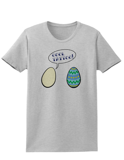 Cool Tattoo Easter Egg Womens T-Shirt