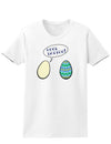Cool Tattoo Easter Egg Womens T-Shirt-Womens T-Shirt-TooLoud-White-X-Small-Davson Sales