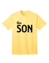 Coordinated Father-Son Apparel: Like Son Adult T-Shirt by TooLoud-Mens T-shirts-TooLoud-Yellow-Small-Davson Sales