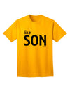 Coordinated Father-Son Apparel: Like Son Adult T-Shirt by TooLoud-Mens T-shirts-TooLoud-Gold-Small-Davson Sales