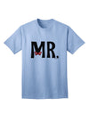 Coordinated Mr and Mrs Apparel: Mr Bow Tie Adult T-Shirt by TooLoud-Mens T-shirts-TooLoud-Light-Blue-Small-Davson Sales