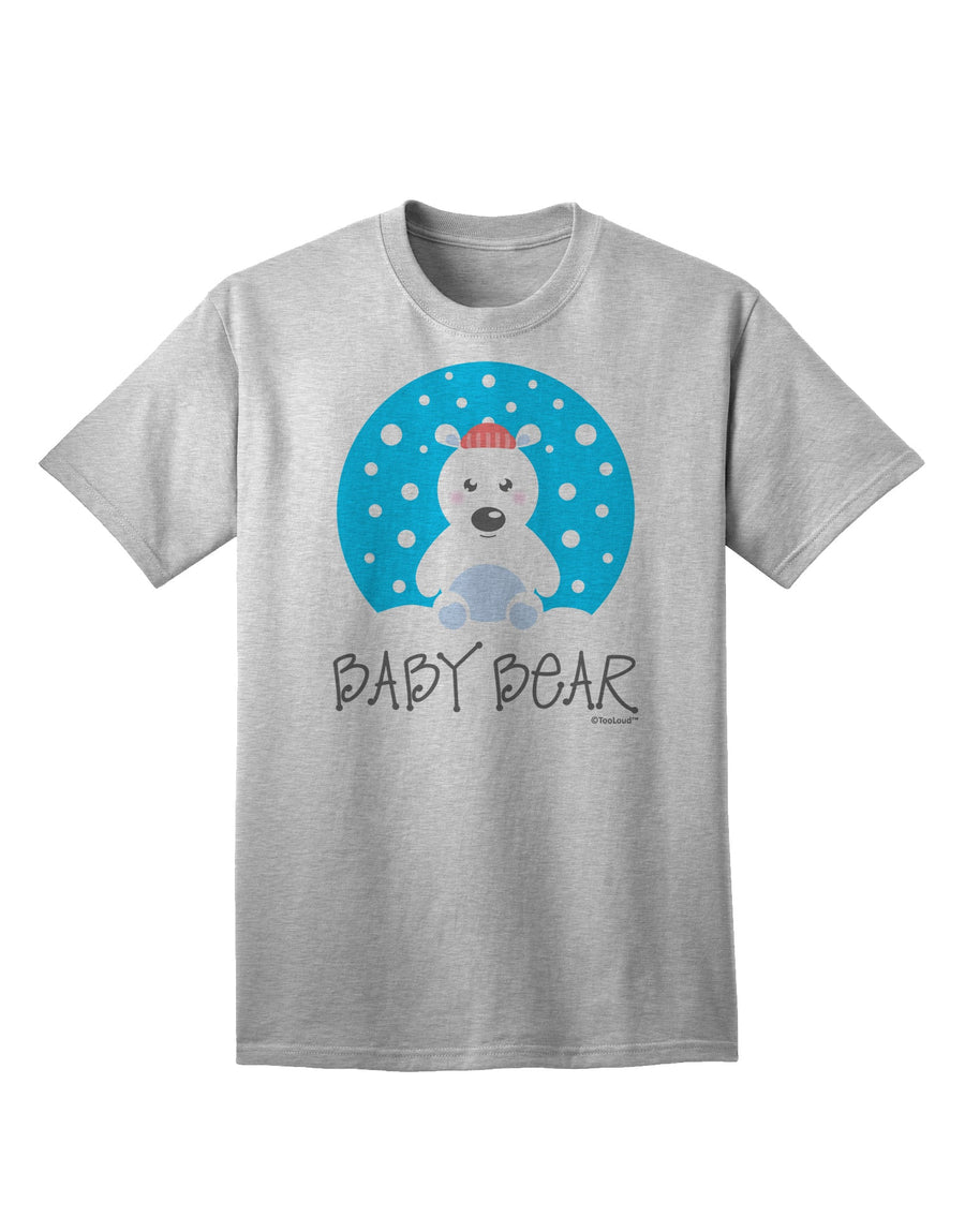 Coordinated Polar Bear Family Attire - Adult T-Shirt featuring Baby Bear by TooLoud-Mens T-shirts-TooLoud-White-Small-Davson Sales