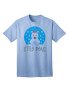 Coordinated Polar Bear Family Attire - Adult T-Shirt featuring Little Bear by TooLoud-Mens T-shirts-TooLoud-Light-Blue-Small-Davson Sales