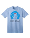 Coordinated Polar Bear Family Ensemble - Adult T-Shirt for Patriarch by TooLoud-Mens T-shirts-TooLoud-Light-Blue-Small-Davson Sales