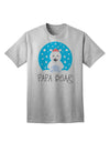 Coordinated Polar Bear Family Ensemble - Adult T-Shirt for Patriarch by TooLoud-Mens T-shirts-TooLoud-AshGray-Small-Davson Sales