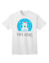 Coordinated Polar Bear Family Ensemble - Adult T-Shirt for Patriarch by TooLoud-Mens T-shirts-TooLoud-White-Small-Davson Sales