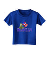 Coqui Boricua Toddler T-Shirt Dark-Toddler T-Shirt-TooLoud-Royal-Blue-2T-Davson Sales