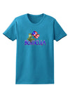 Coqui Boricua Womens Dark T-Shirt-TooLoud-Turquoise-X-Small-Davson Sales