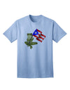 Coqui Holding Flag - Premium Adult T-Shirt Collection-Mens T-shirts-TooLoud-Light-Blue-Small-Davson Sales