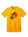 Coqui Holding Flag - Premium Adult T-Shirt Collection-Mens T-shirts-TooLoud-Gold-Small-Davson Sales