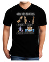 Corona Virus Precautions Adult V-Neck T-shirt-Mens T-Shirt-TooLoud-Black-Small-Davson Sales