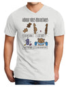 Corona Virus Precautions Adult V-Neck T-shirt-Mens T-Shirt-TooLoud-White-Small-Davson Sales