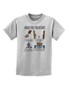 Corona Virus Precautions Childrens T-Shirt-Childrens T-Shirt-TooLoud-AshGray-X-Small-Davson Sales