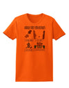 Corona Virus Precautions Womens T-Shirt-Womens T-Shirt-TooLoud-Orange-Small-Davson Sales