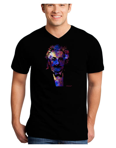 Cosmic Galaxy Adult Dark V-Neck T-Shirt by TooLoud-Mens V-Neck T-Shirt-TooLoud-Black-Small-Davson Sales