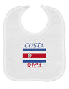 Costa Rica Flag Baby Bib