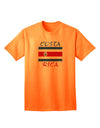 Costa Rica Flag Inspired Adult T-Shirt - A Patriotic Ecommerce Collection-Mens T-shirts-TooLoud-Neon-Orange-Small-Davson Sales