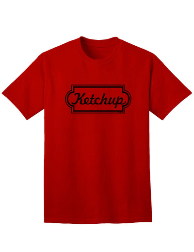 Couples Ketchup and Mustard T-Shirt - Ketchup or Mustard - Mens or Womens-TooLoud-Mens Red Ketchup-Small-Davson Sales