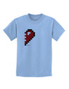 Couples Pixel Heart Design - Right Childrens T-Shirt by TooLoud-Childrens T-Shirt-TooLoud-Light-Blue-X-Small-Davson Sales