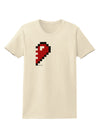 Couples Pixel Heart Design - Right Womens T-Shirt by TooLoud-Womens T-Shirt-TooLoud-Natural-X-Small-Davson Sales