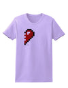 Couples Pixel Heart Design - Right Womens T-Shirt by TooLoud-Womens T-Shirt-TooLoud-Lavender-X-Small-Davson Sales