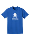 Cowbell Adult Dark T-Shirt-Mens T-Shirt-TooLoud-Royal-Blue-Small-Davson Sales