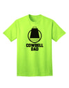 Cowbell Dad Adult T-Shirt - A Must-Have Addition to Your Wardrobe by TooLoud-Mens T-shirts-TooLoud-Neon-Green-Small-Davson Sales