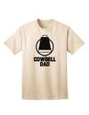 Cowbell Dad Adult T-Shirt - A Must-Have Addition to Your Wardrobe by TooLoud-Mens T-shirts-TooLoud-Natural-Small-Davson Sales